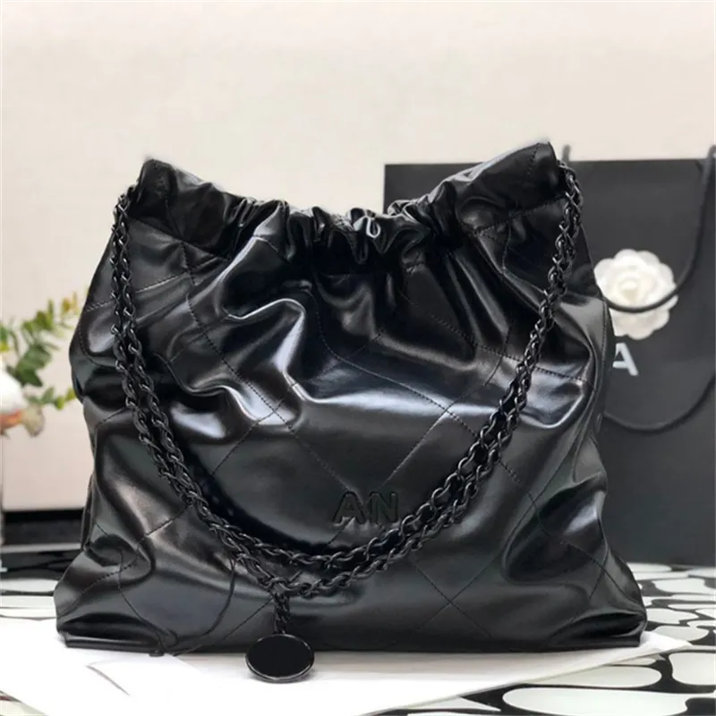 10A Miroir Qualité Designers De Luxe Sac Mini Bucket Bags 22 Sac À Main 35cm Sac À Provisions En Cuir De Veau Matelassé Fourre T