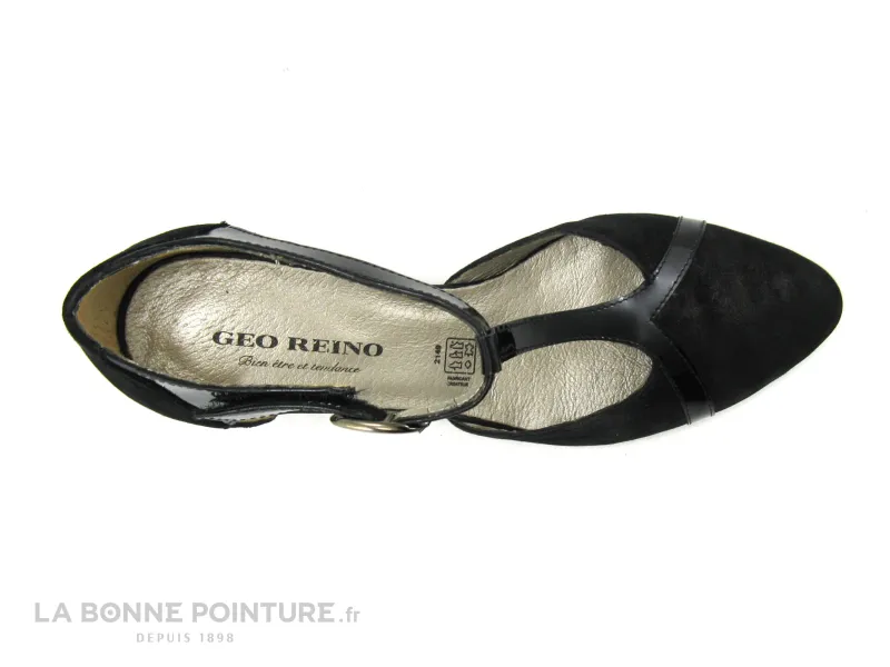 Achat chaussures Geo Reino Femme Escarpin, vente Geo Reino ANGORA Aegean Lasco noir - Escarpin bride salome