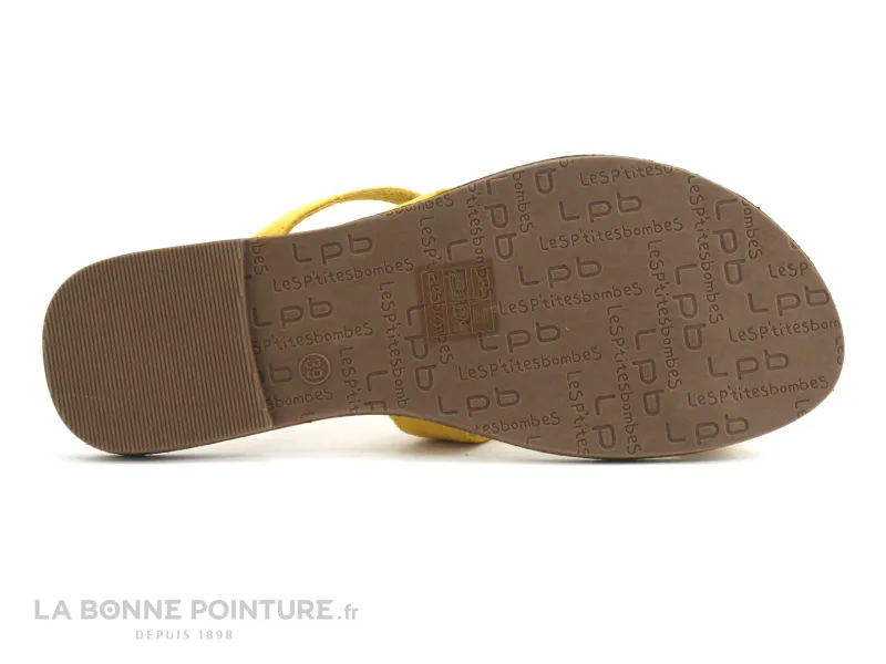 Achat chaussures Les ptites bombes LPB Femme Entre-doigts, vente Les Ptites Bombes TEXANE Jaune - Entre-doigts Femme