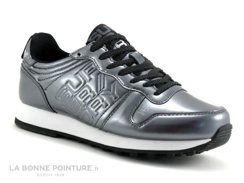 Achat chaussures Superdry Femme Basket, vente Superdry NEON Street Runner Pewter GS4105LU - Basket Femme