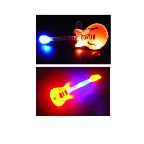 Badge Led magnétique guitare avec jeu de lumière