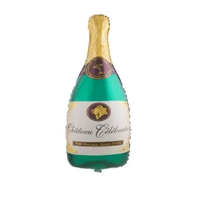 Ballon aluminium bouteille de champagne géante pour décorer vos fêtes