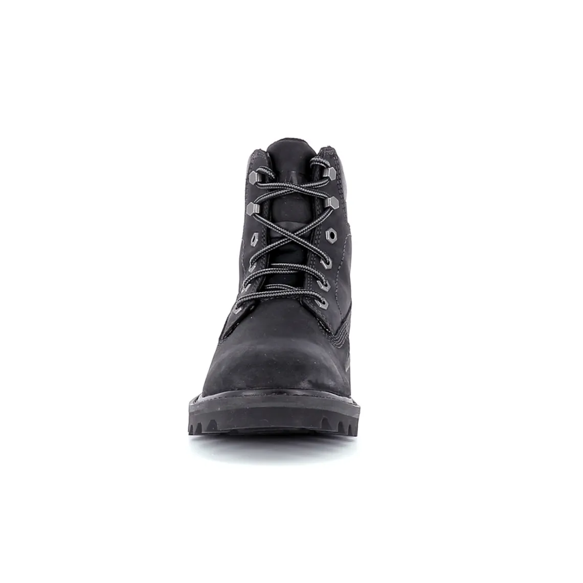 Boots homme black DepleteWP noir en cuir Caterpillar - Boots et bottines Homme sur MenCorner