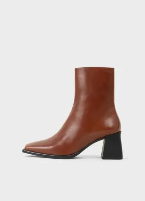 Bottines en cuir certifié | marron "hedda - cinnamon" femme - Vagabond