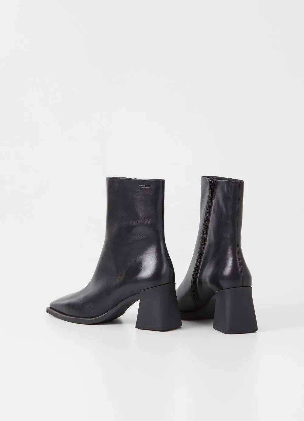 Bottines en cuir certifié | noir "hedda - black" femme - Vagabond