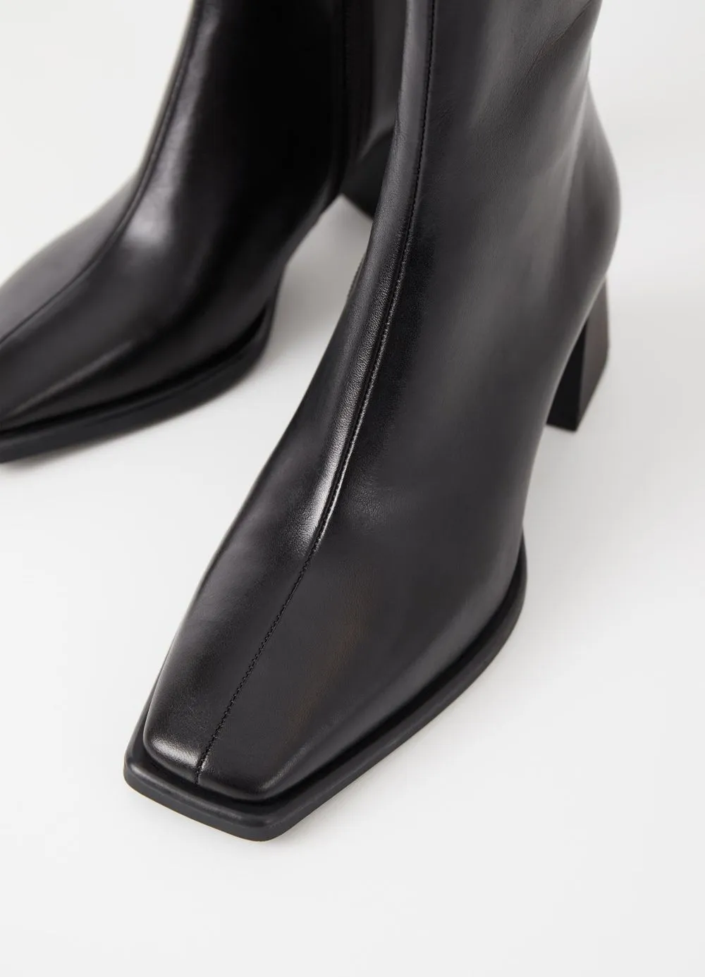 Bottines en cuir certifié | noir "hedda - black" femme - Vagabond