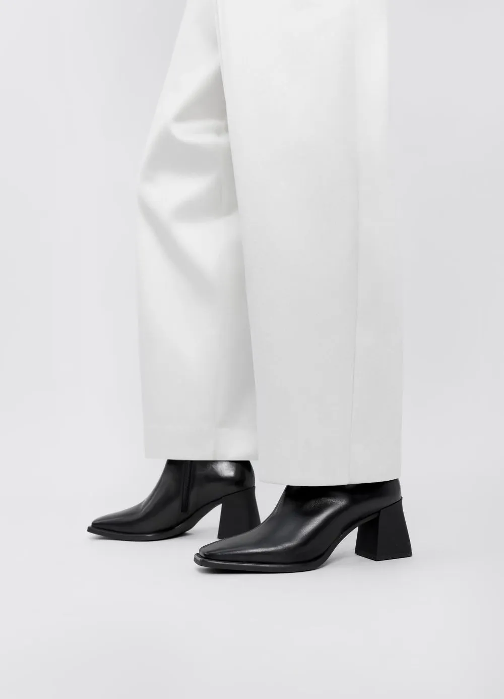 Bottines en cuir certifié | noir "hedda - black" femme - Vagabond