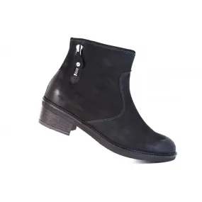 Bottines en Cuir Nubuck Noir Ara l Igert Chausseur Dannemarie