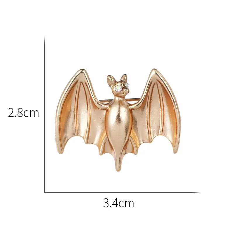 Broche Steampunk  Chauve-souris