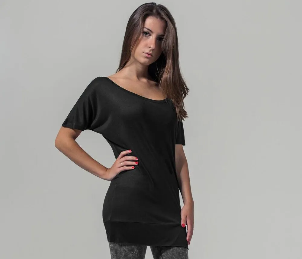 BUILD YOUR BRAND BY040 - T-shirt femme en viscose