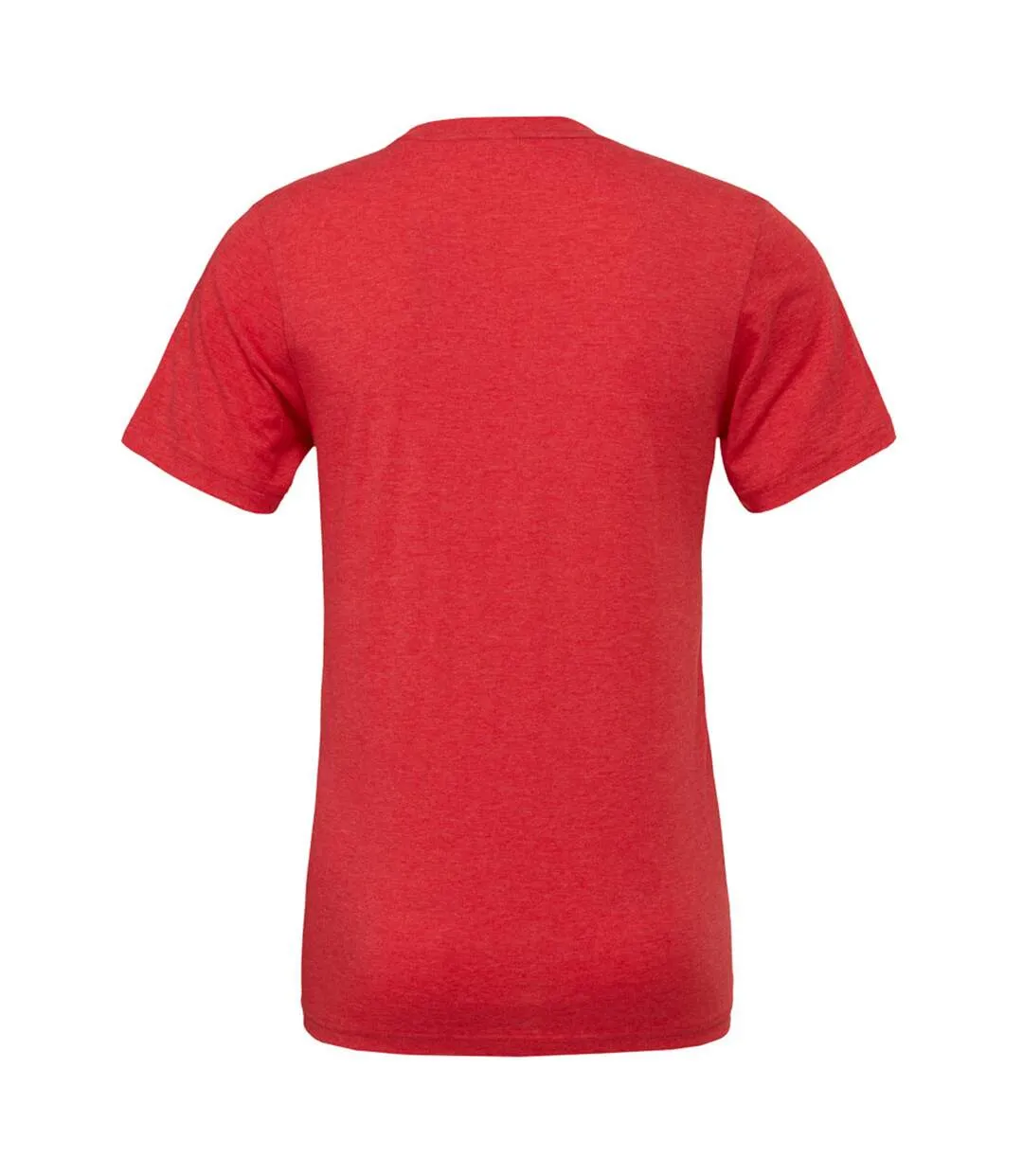 Canvas t-shirt à manches courtes homme rouge Bella + Canvas