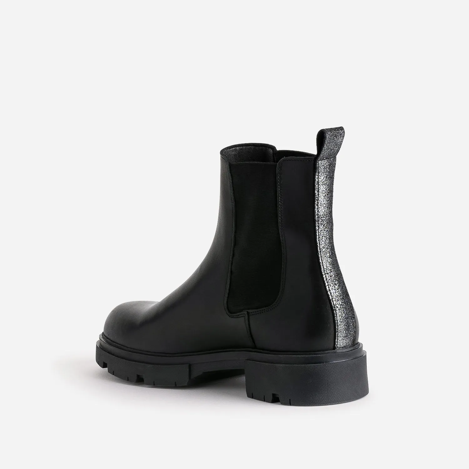 Chelsea boots TEXTO noir éco-conçu en cuir - Boots / bottines Femme | ERAM