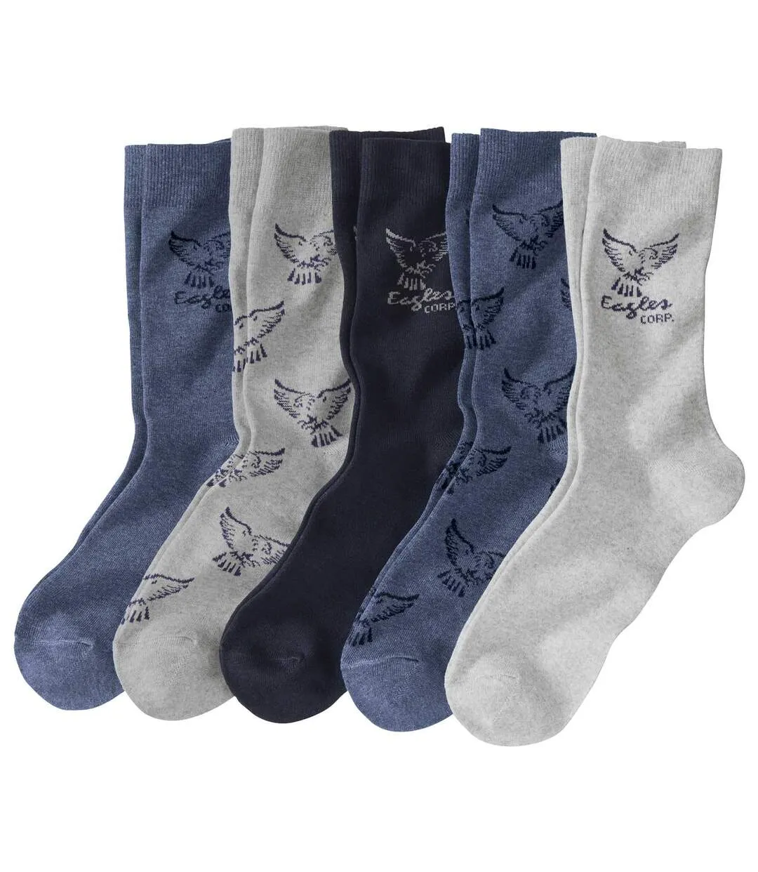 Coffret de 5 Paires de Chaussettes Fantaisie 