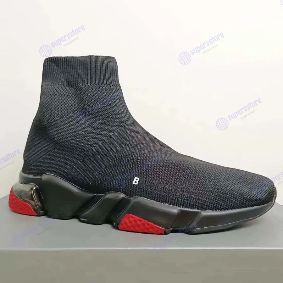 Designer Speed Trainer Casual Ballerina Chaussures À Vendre À Lacets Mode Chaussettes Plates Bottes Vitesse 2.0 Hommes Femmes Ru