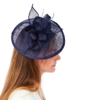 Fascinator à noeud - Uni - Femme - Chapeau de fête de mariage - Taille unique