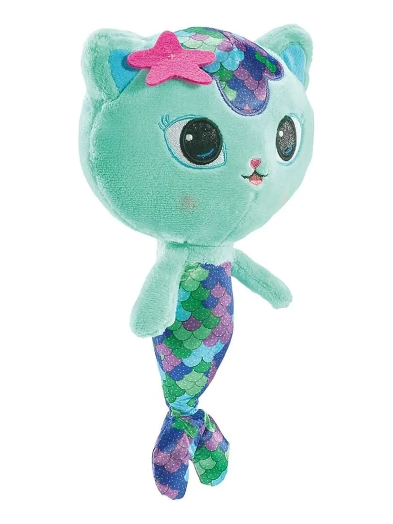 Gabby's Dollhouse Peluche Sirène Chaton de mer 28 cm - N/A