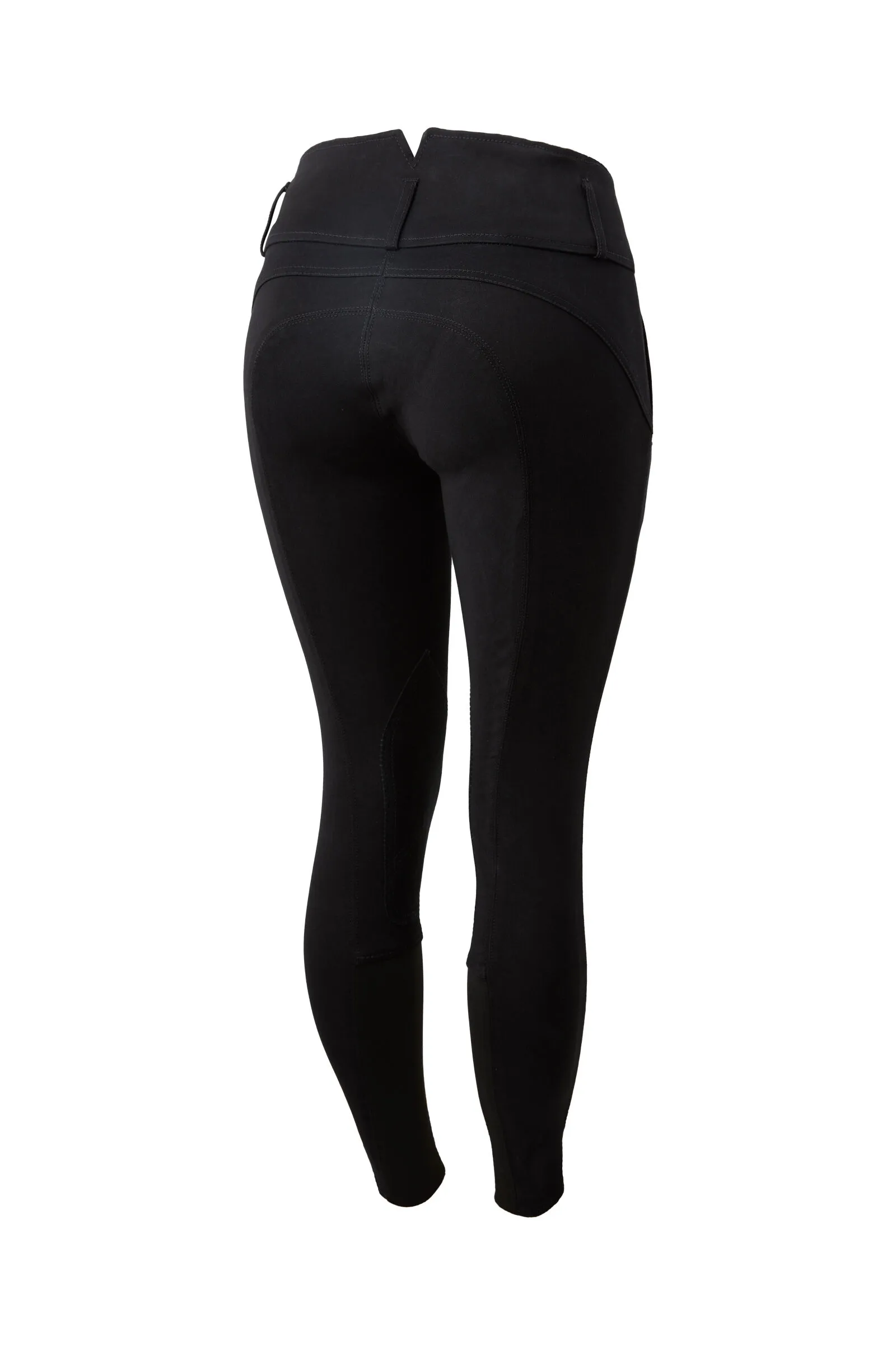 Horze Pantalon d'équitation à basanes cuir Daniela, femme