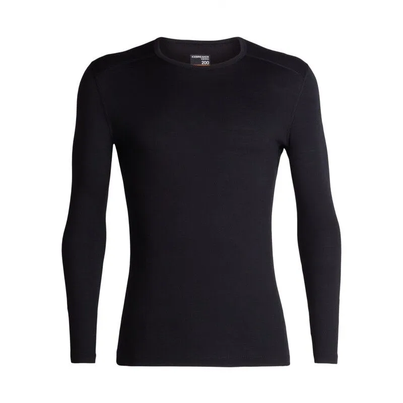 Icebreaker 200 Oasis Long Sleeve Crewe - Sous-vêtement mérinos homme I Hardloop | Hardloop