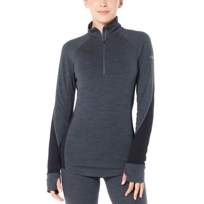 Icebreaker Bodyfitzone 260 Zone Long Sleeve Half Zip - Sous-vêtement mérinos femme I Hardloop | Hardloop