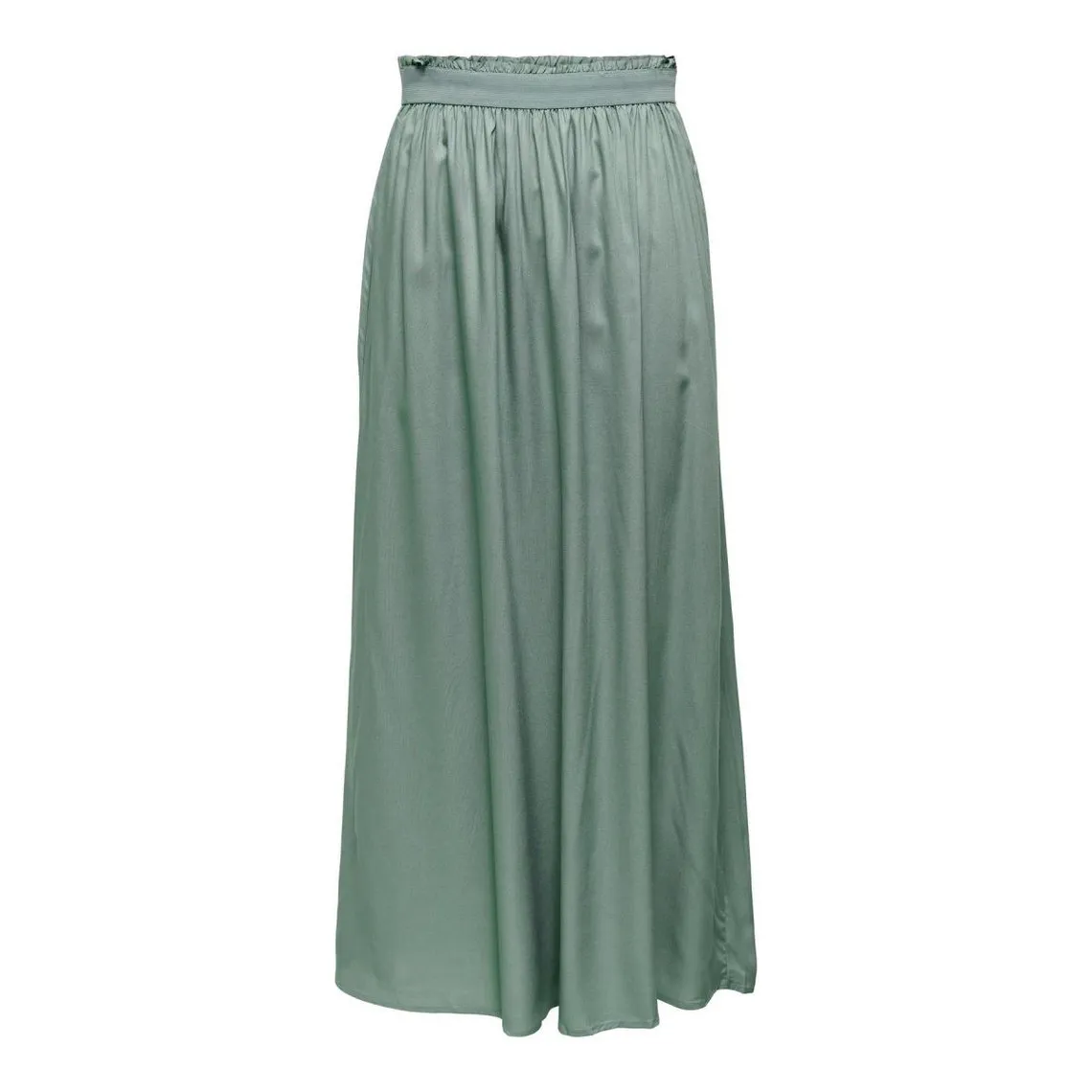 Jupe verte en viscose | 3 Suisses