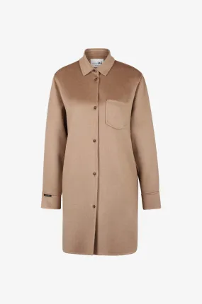 Manteau mi-long en cachemire