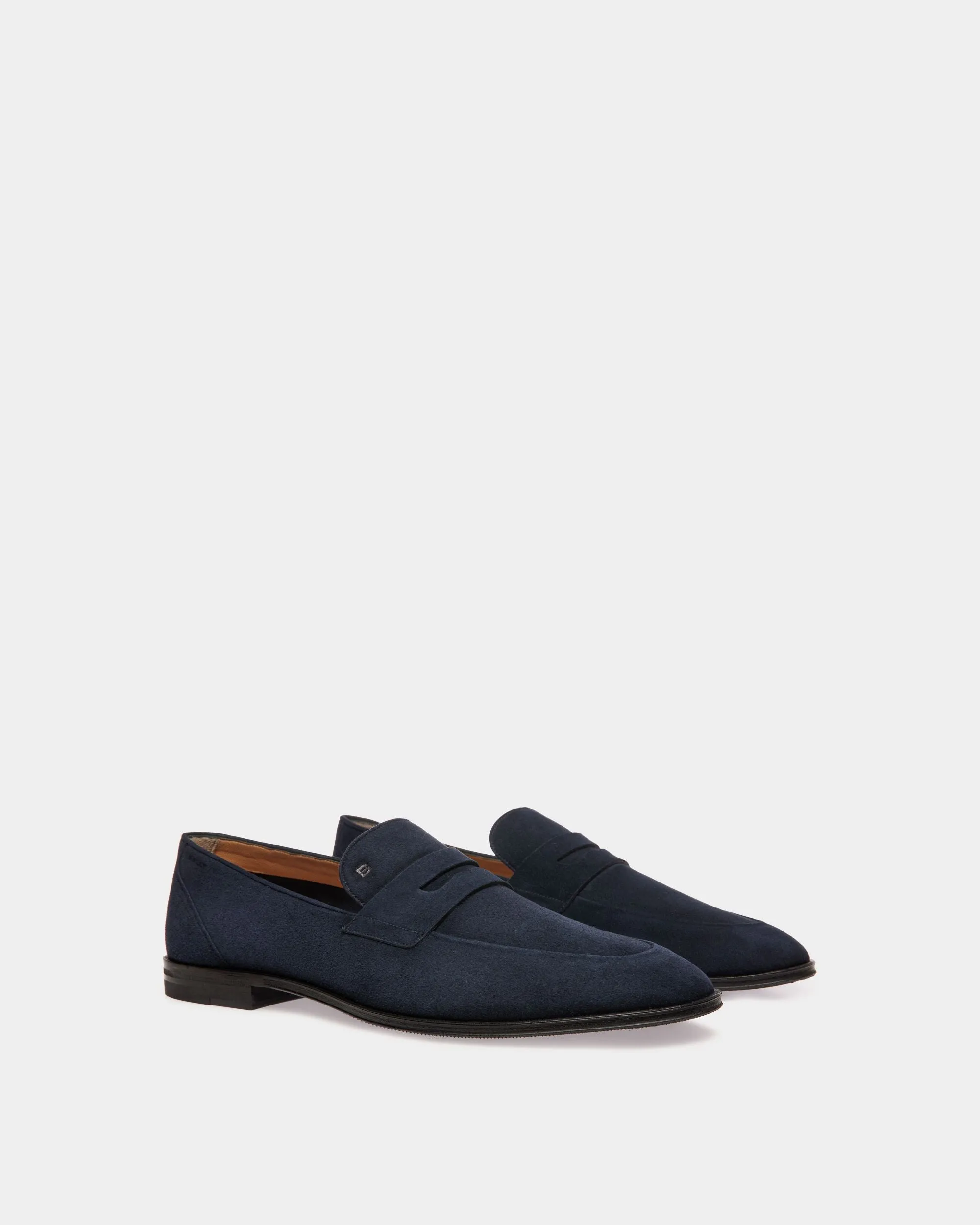 Mocassin Westminster En Cuir Suédé Navy Blue