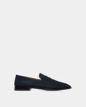 Mocassin Westminster En Cuir Suédé Navy Blue