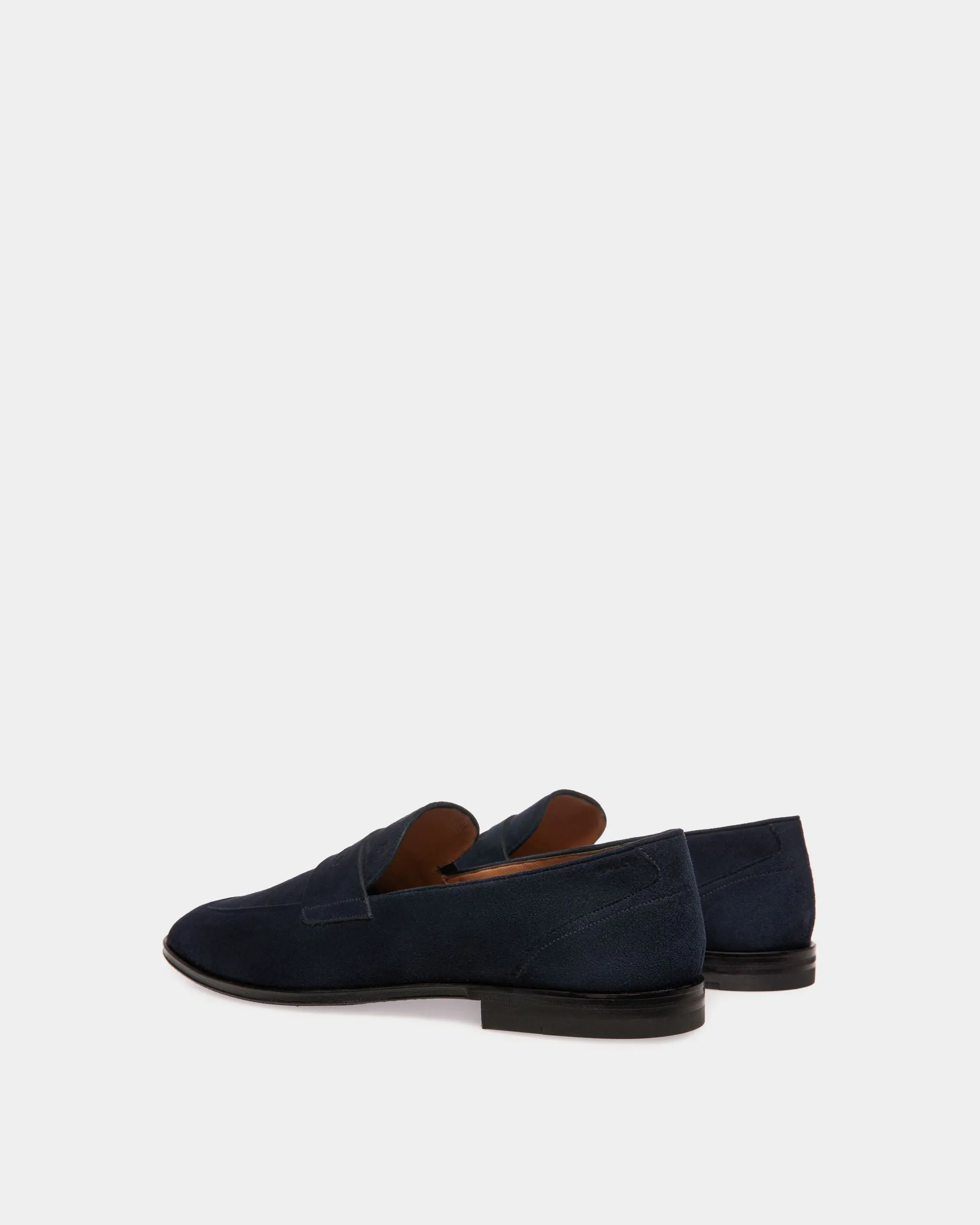 Mocassin Westminster En Cuir Suédé Navy Blue