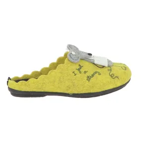 Mules  Maison de l espadrille souris jaune