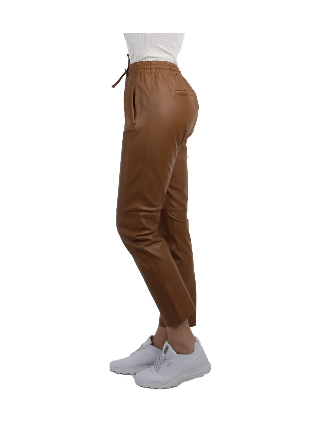 Pantalon Oakwood Gift en cuir ref 50426 Noisette