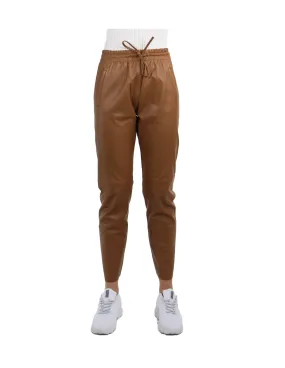 Pantalon Oakwood Gift en cuir ref 50426 Noisette