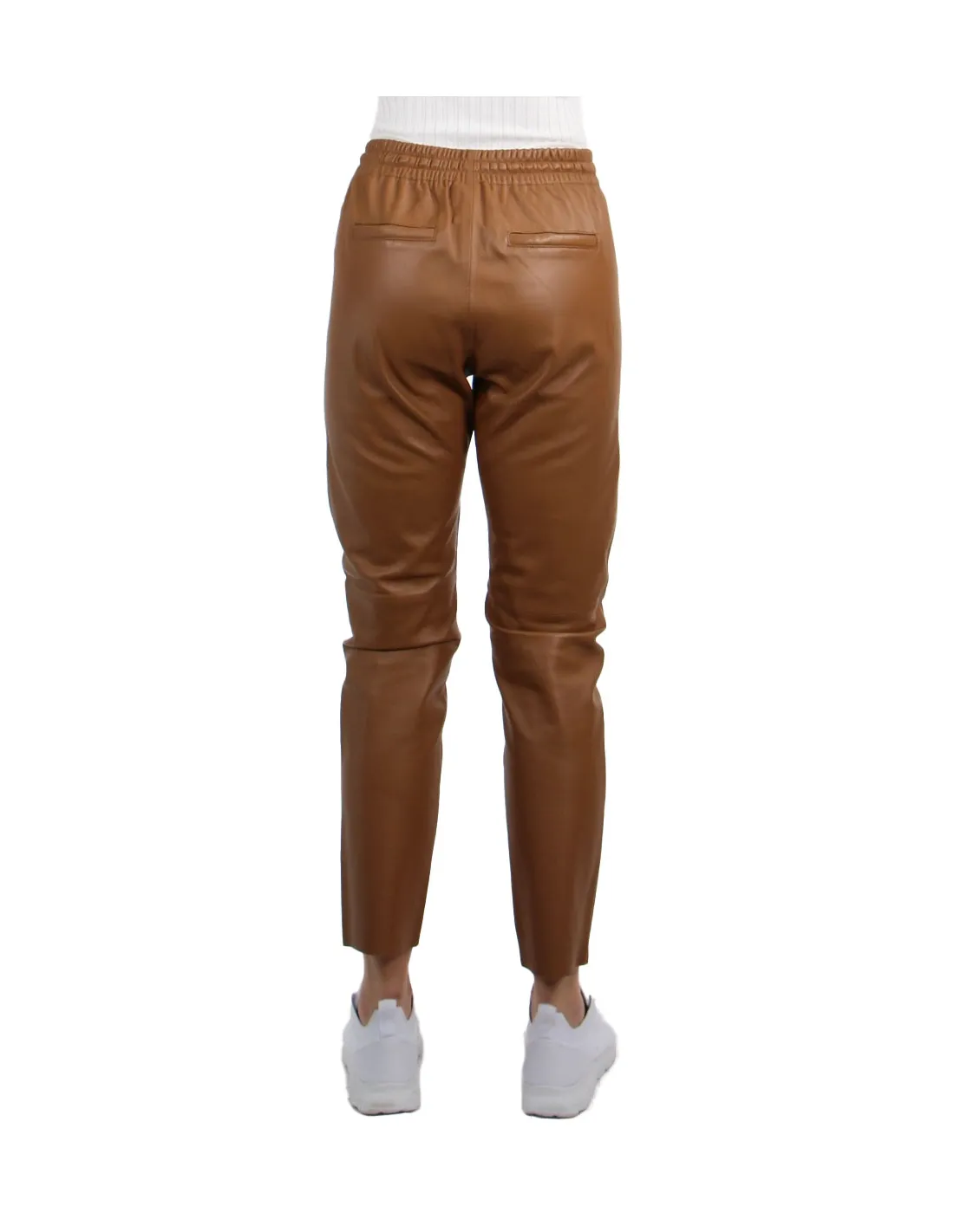 Pantalon Oakwood Gift en cuir ref 50426 Noisette