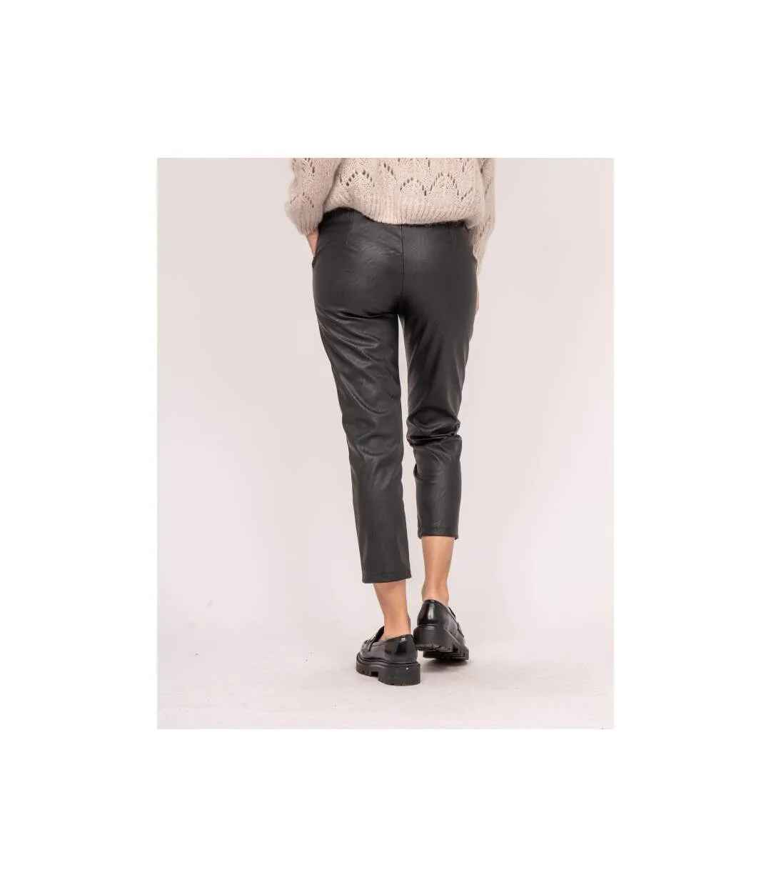 Pantalon simili cuir EMBER - Dona X Lisa