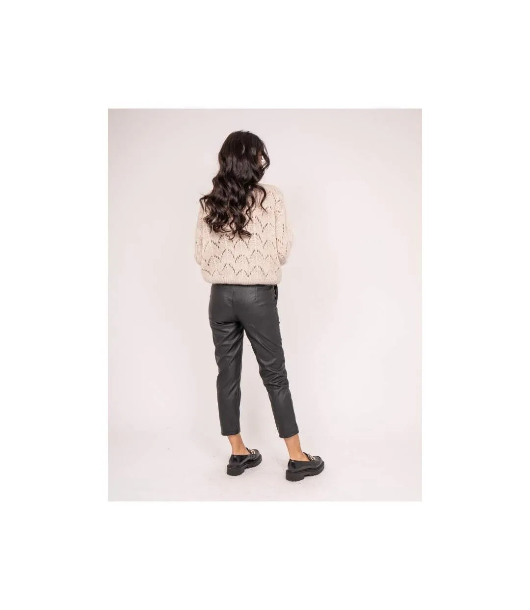 Pantalon simili cuir EMBER - Dona X Lisa