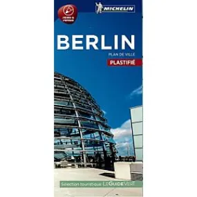 PLAN DE VILLE BERLIN PLASTIFIE