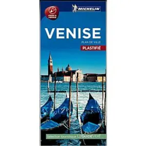 PLAN DE VILLE VENISE PLASTIFIE