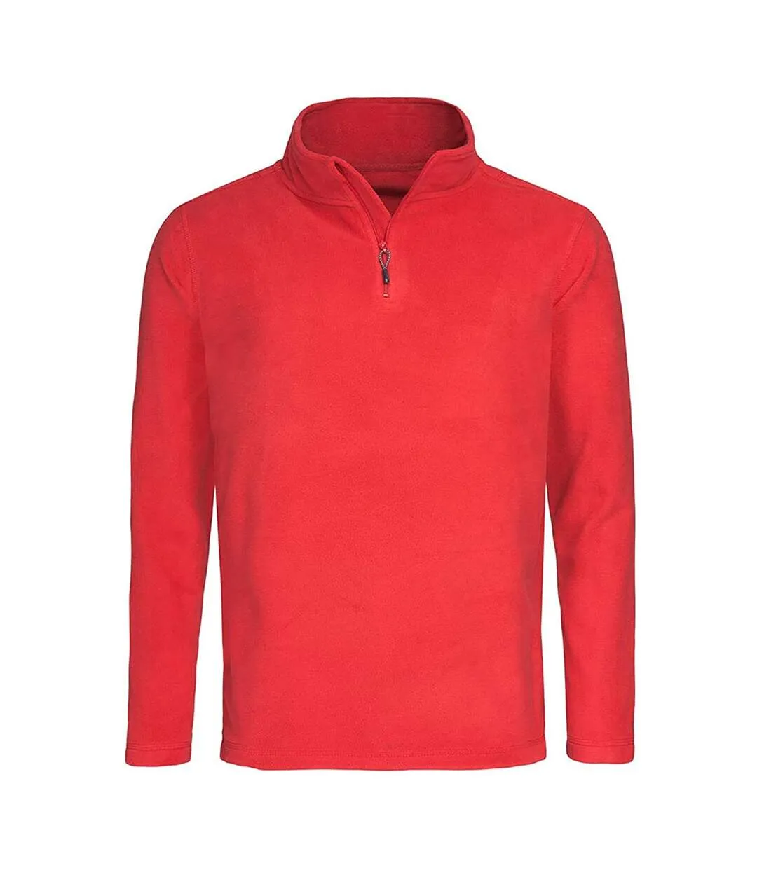 Polaire zip mi-long active homme rouge Stedman