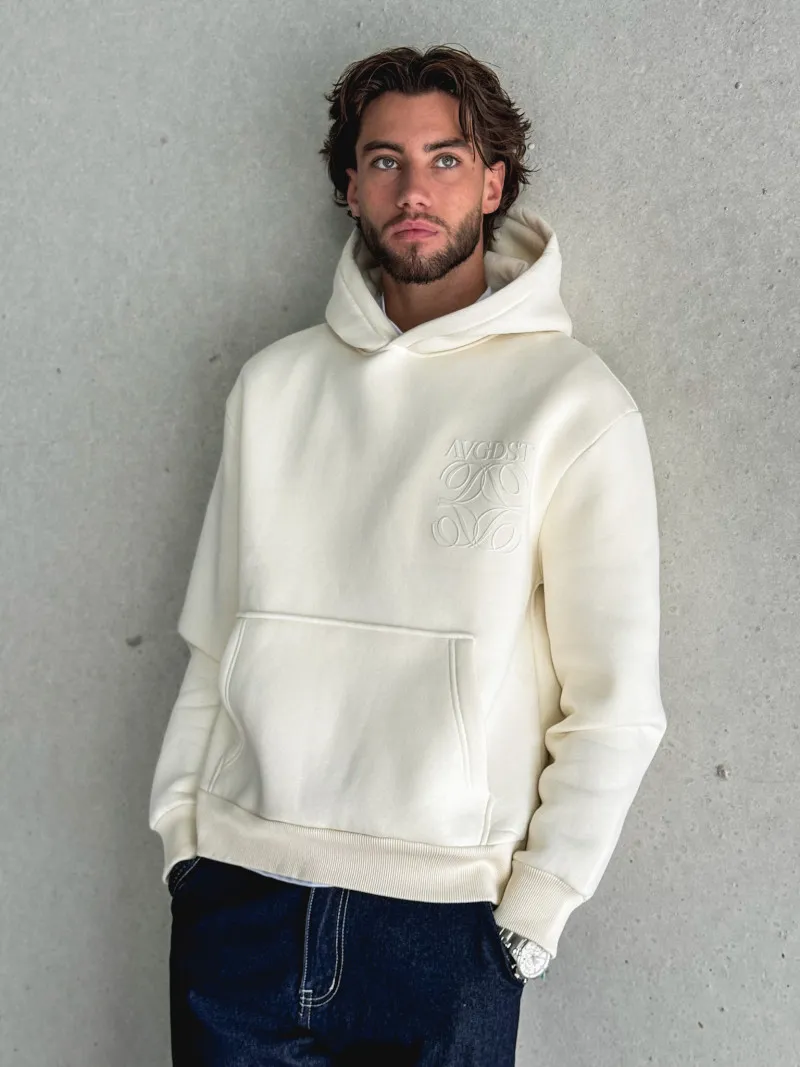 Pull à capuche Ben - Crème