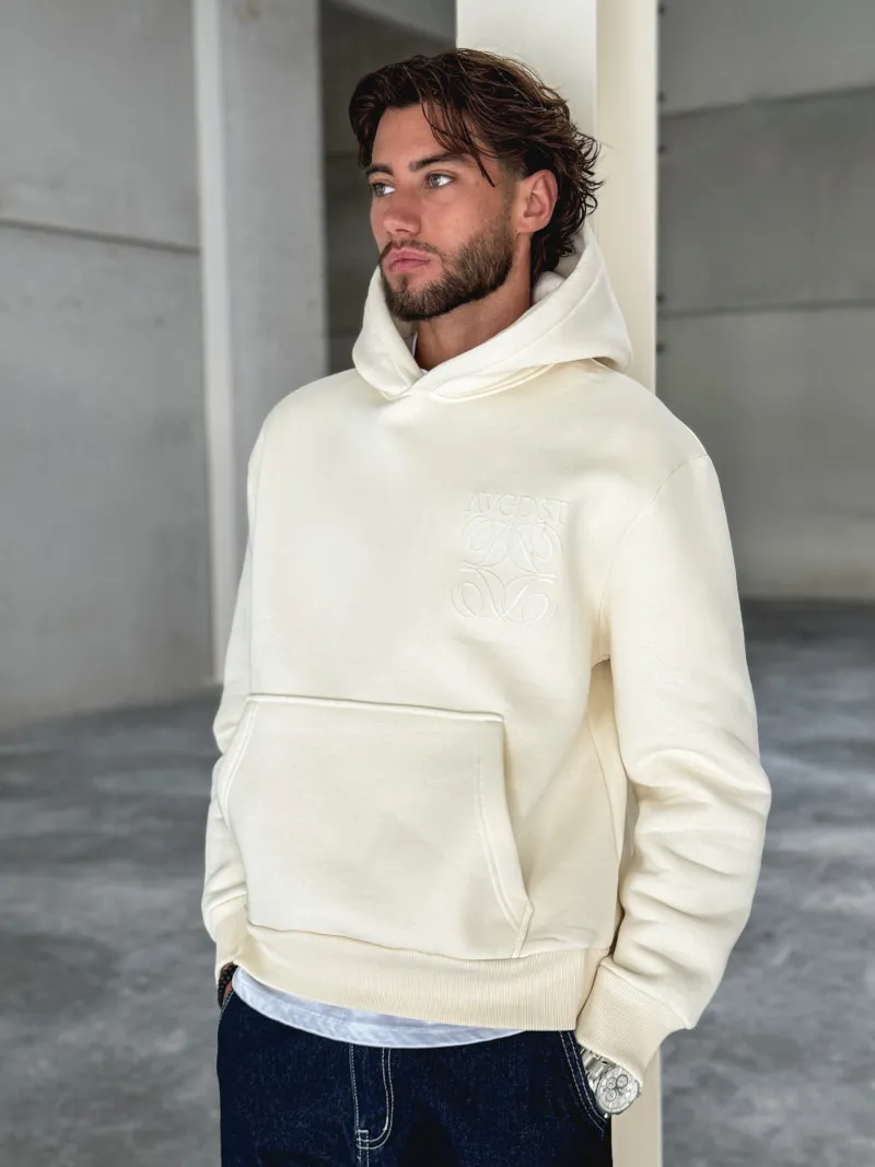 Pull à capuche Ben - Crème