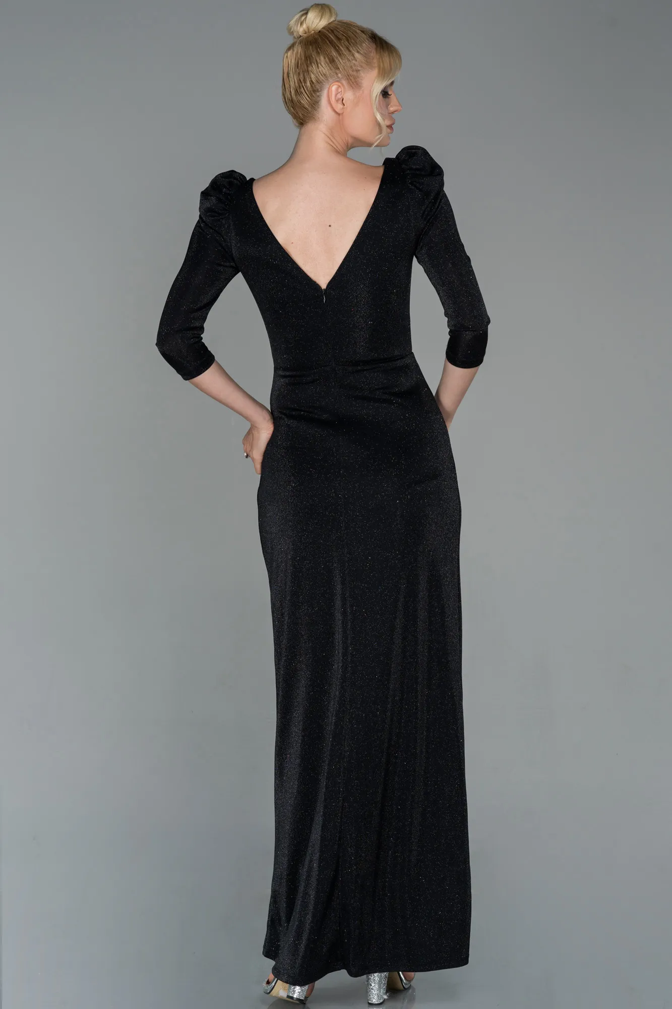 Robe de Soirée Longue Cuivre ABU3996