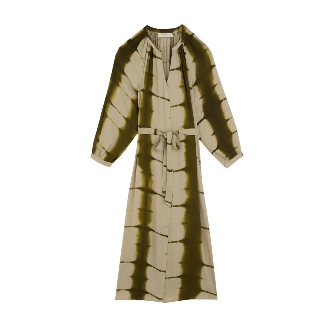 Robe IMAE - Kaki/Beige en viscose | 3 Suisses