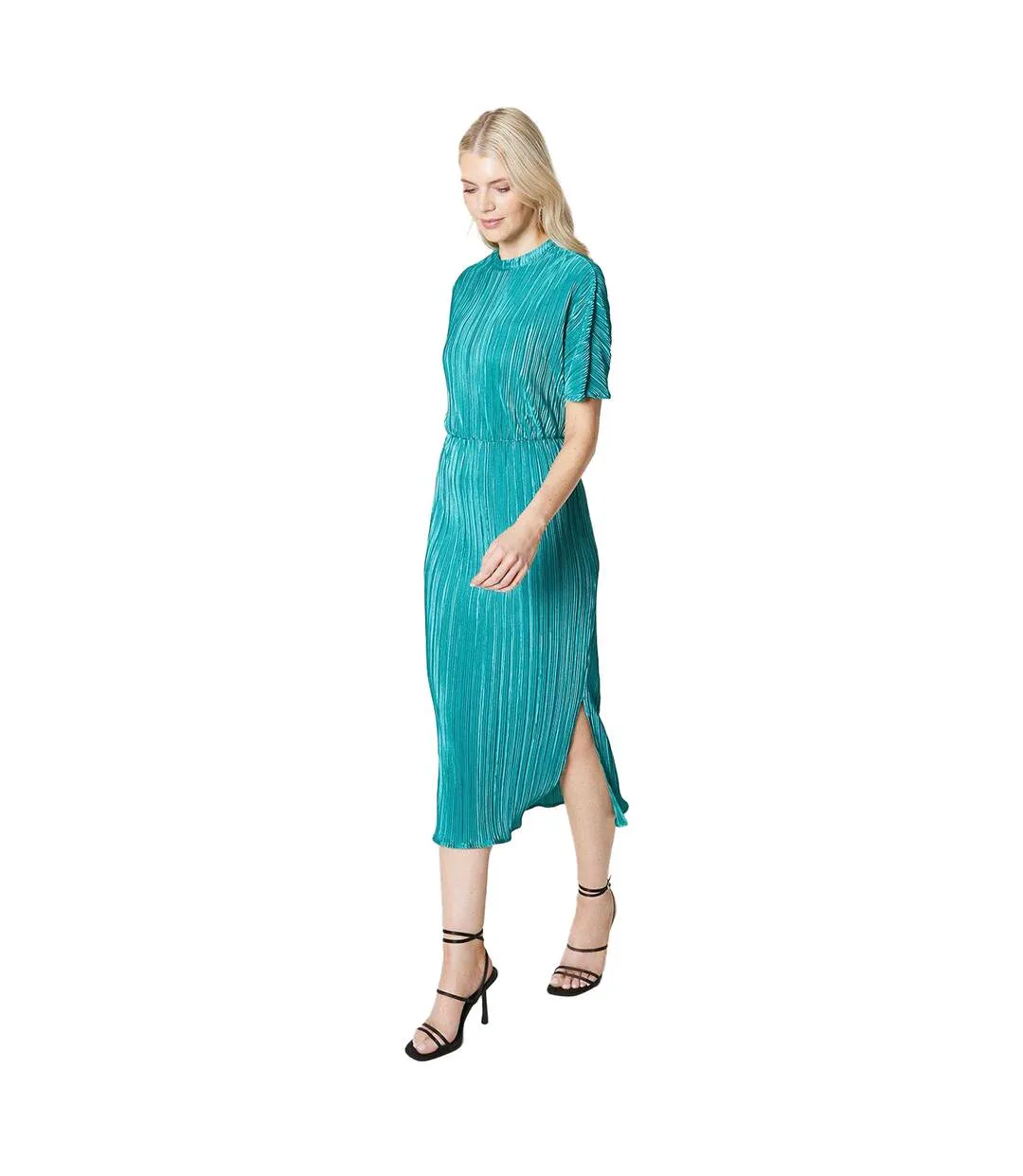 Robe mi-longue femme vert Principles