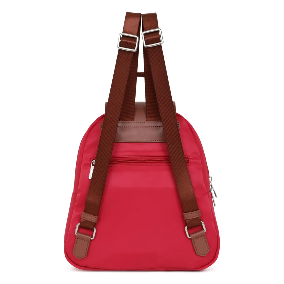 Sac à dos - Groseille - Pop rose foncé en nylon | 3 Suisses