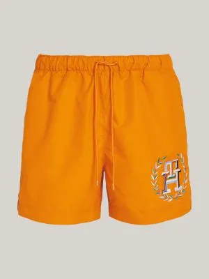 Short de bain mi-long TH Monogram | Orange | Tommy Hilfiger