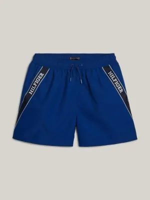 Short de bain mi-long Twist Hilfiger Monotype | Bleu | Tommy Hilfiger