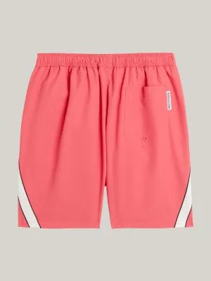 Short de bain mi-long Twist Hilfiger Monotype | Rose | Tommy Hilfiger