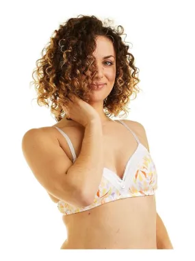 Soutien-gorge sans armatures coque souple PAMPA - Camille Cerf & Pomm'Poire - Blanc