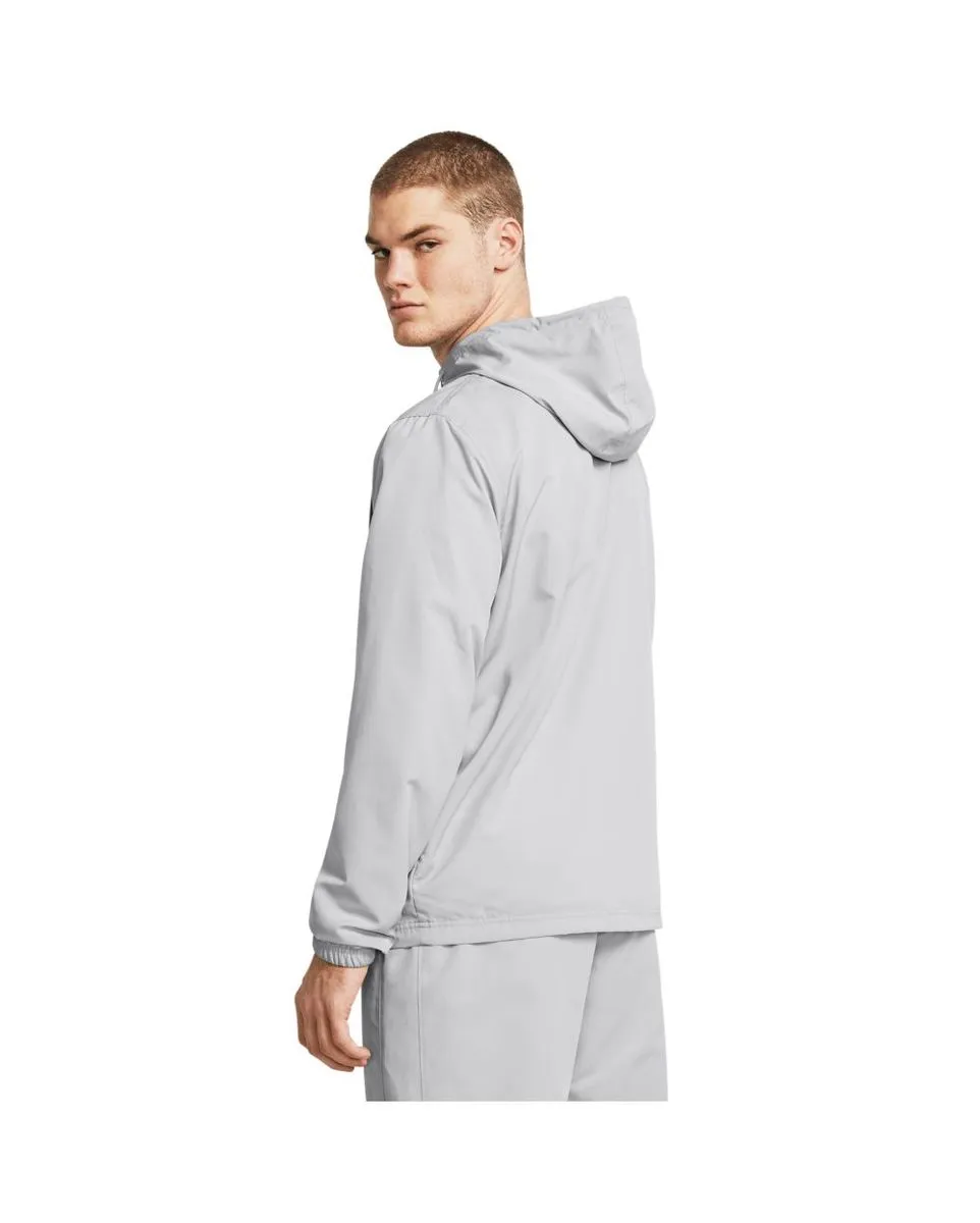 Sweat zippé à capuche Homme UA SPORTSTYLE WINDBREAKER Gris