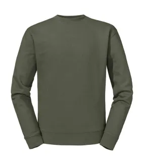 Sweat à capuche authentic homme vert sombre Russell