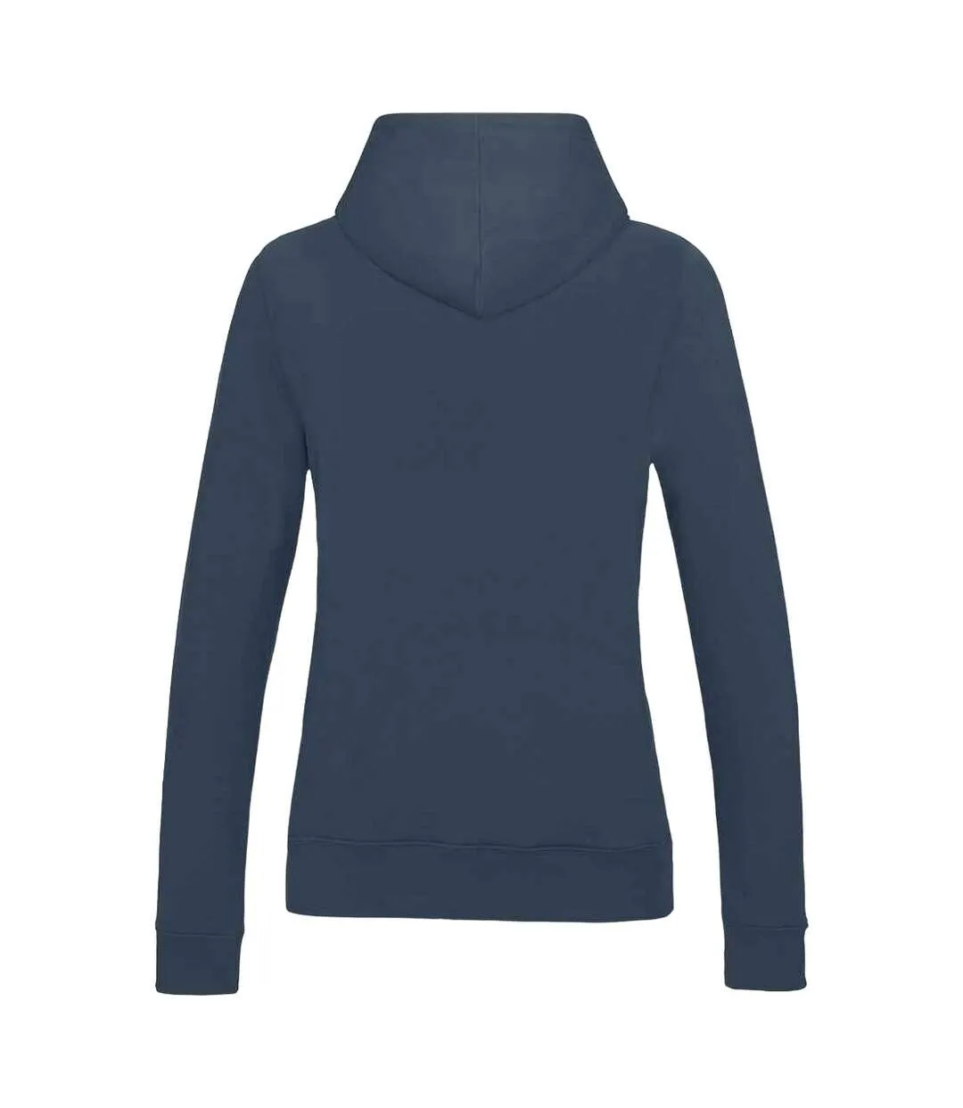 Sweat à capuche college femme bleu ardoise Awdis